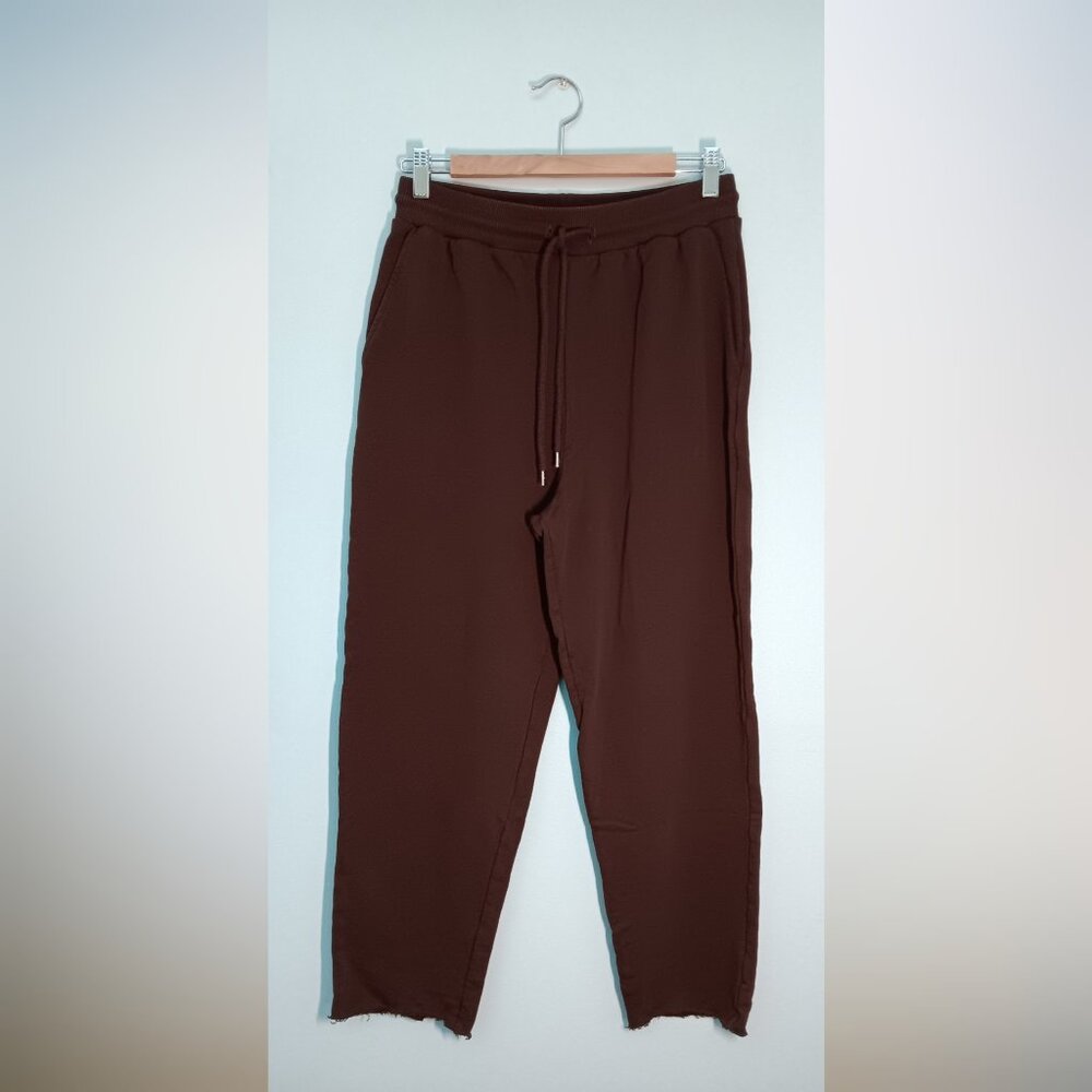 ASOS Women's Meridian Straight Leg Sweatpants Brown XS